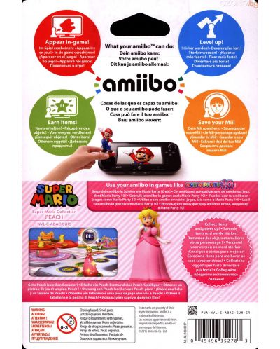 Φιγούρα Nintendo amiibo - Peach [Super Mario] - 7